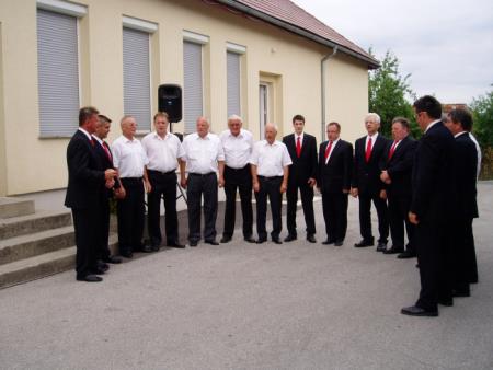 KNOBLEHARJEVO 2012 - Odkritje 3. likovne razstave sekcije KS Bučka - Ambrozzia ter odkritje kipa Martina Kebra 8